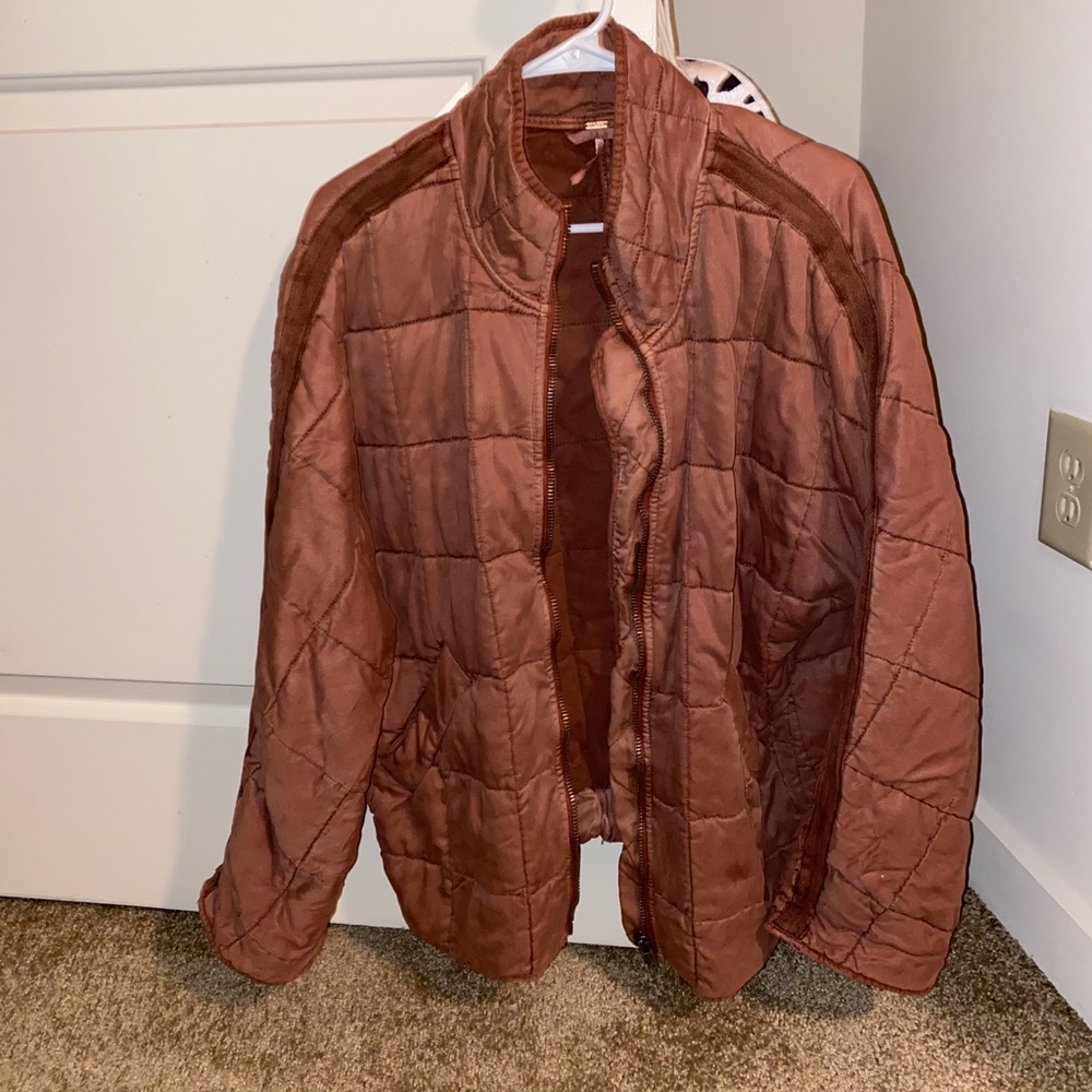 free people quilted dolman jacket